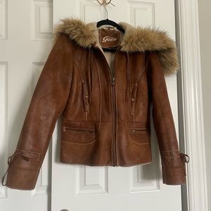 Guess Sherpa lined jacket